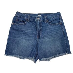Old Navy 10 Raw Hem Denim Jeans Classic Casual High-Rise Cut-Off Daisy Dukes